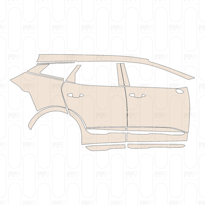 Voorgesneden PPF KIA Sportage (US) X-Pro 2025