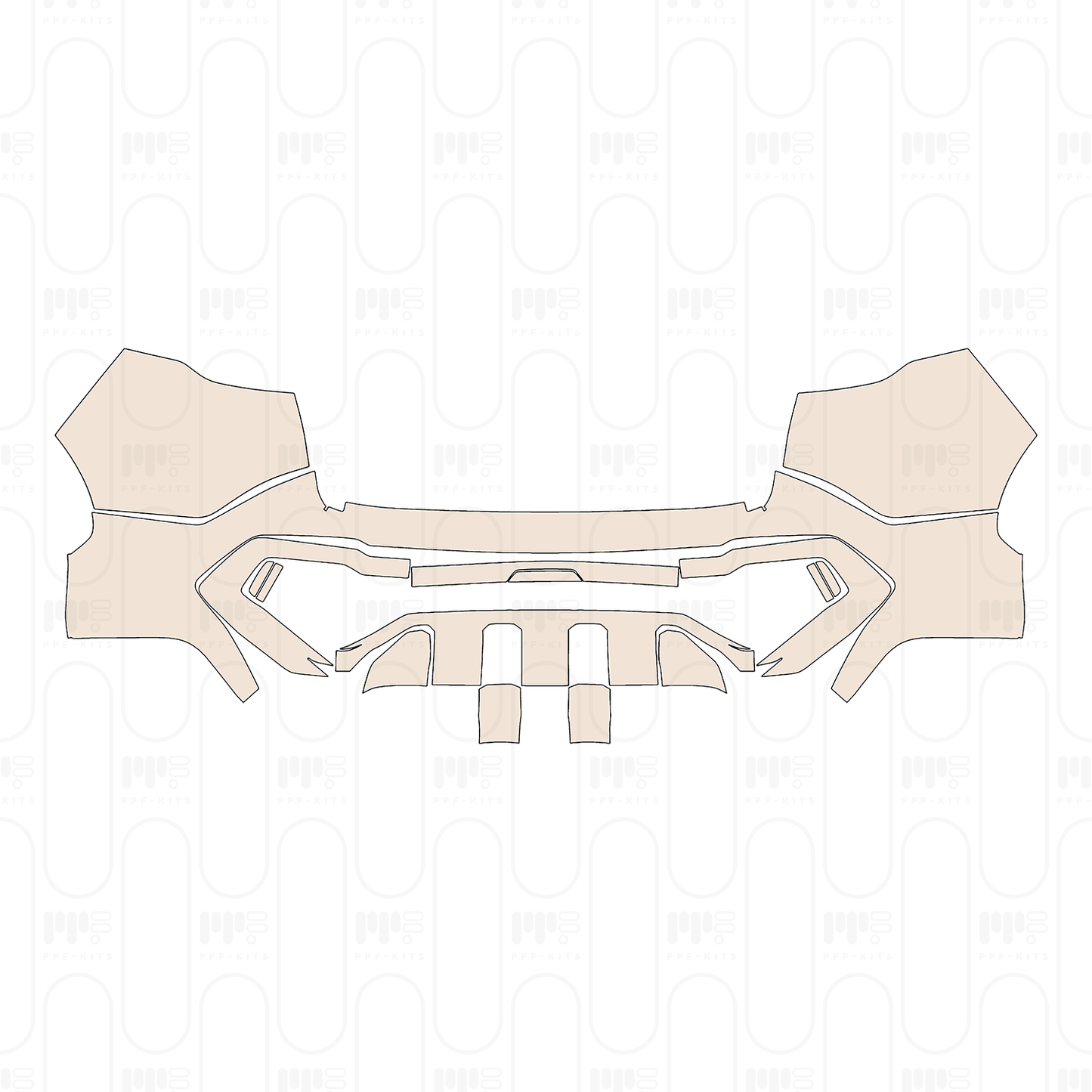 Voorgesneden PPF KIA Sportage (US) X-Pro 2025