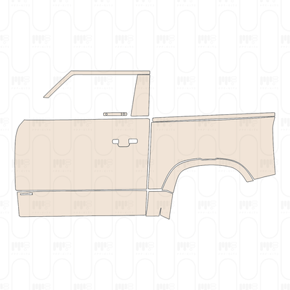 Voorgesneden PPF Land Rover Defender 90 X 2022
