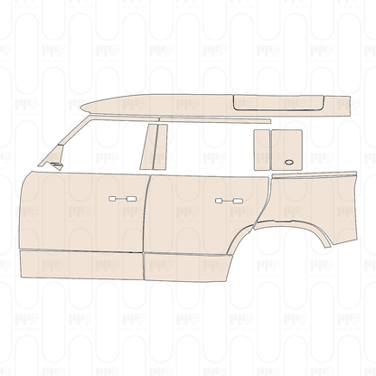 Voorgesneden PPF Land Rover Defender 110 Base 2022