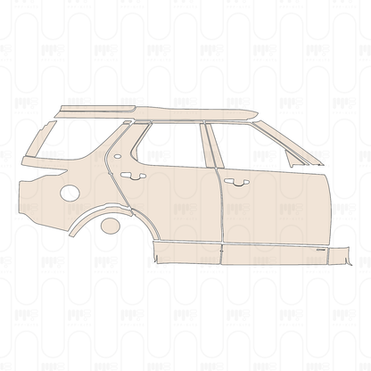 Voorgesneden PPF Land Rover Discovery 5 R-Dynamic S 2022