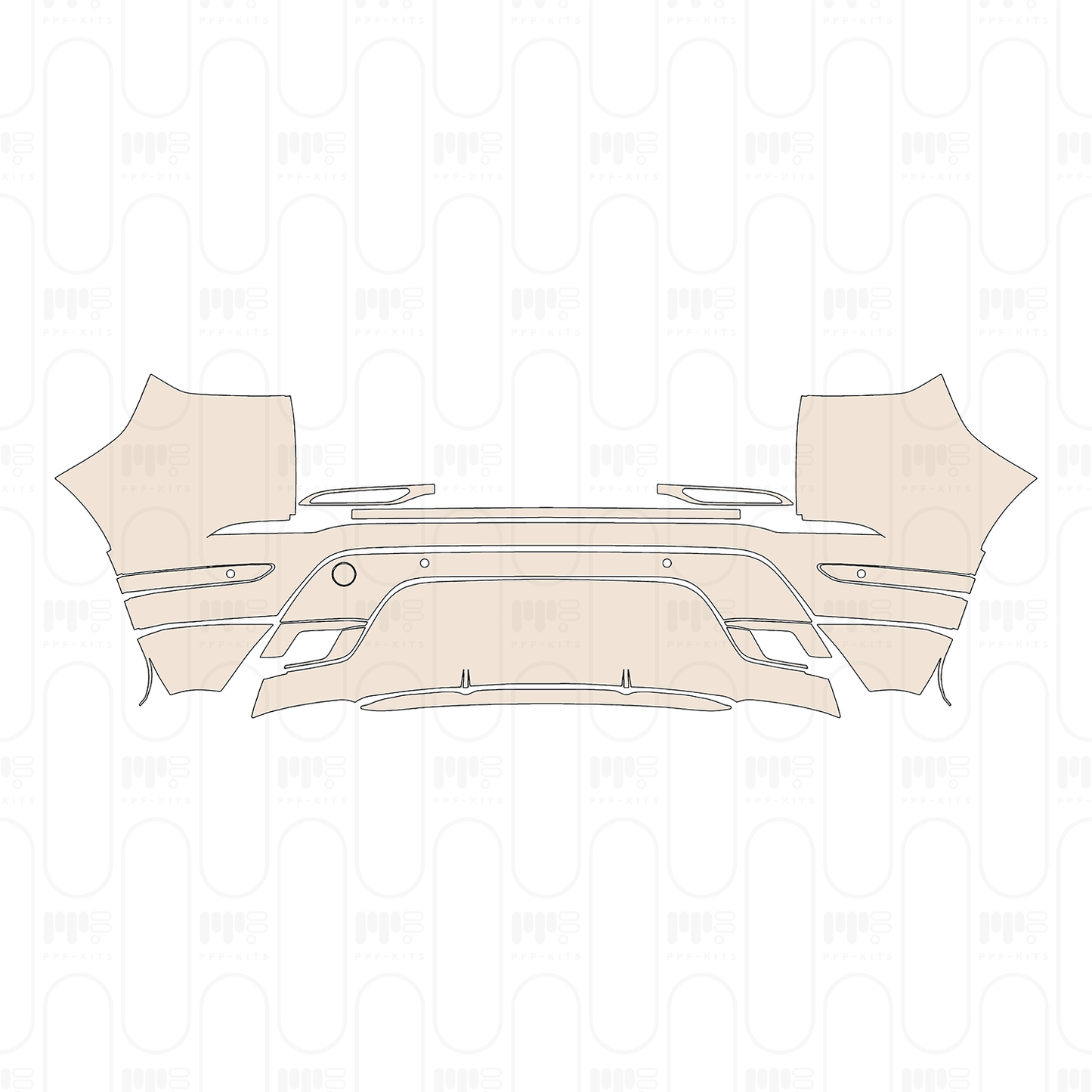 Voorgesneden PPF Land Rover Range Rover Evoque Standard Wheelbase R-Dynamic 2022