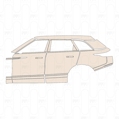 Voorgesneden PPF Land Rover Range Rover Velar R-Dynamic S 2022