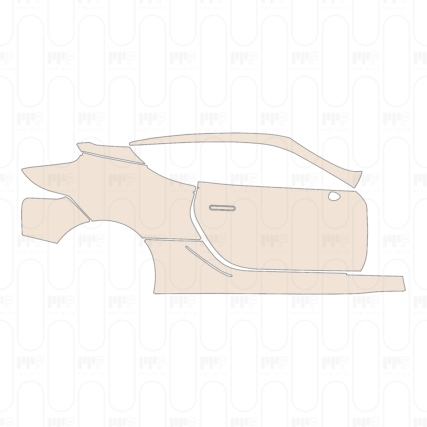 Voorgesneden PPF Lexus LC Coupe 2022