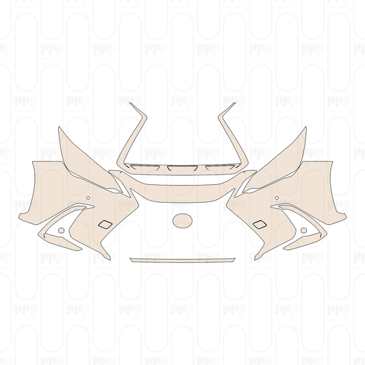 Voorgesneden PPF Lexus NX Base 2022