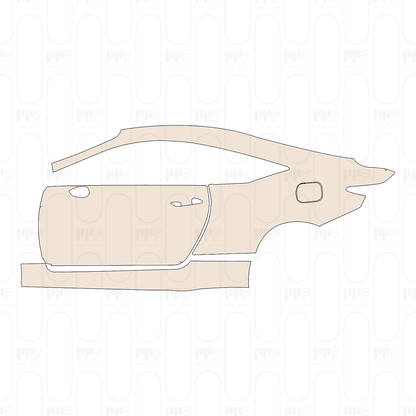 Voorgesneden PPF Lexus RC Base 2022