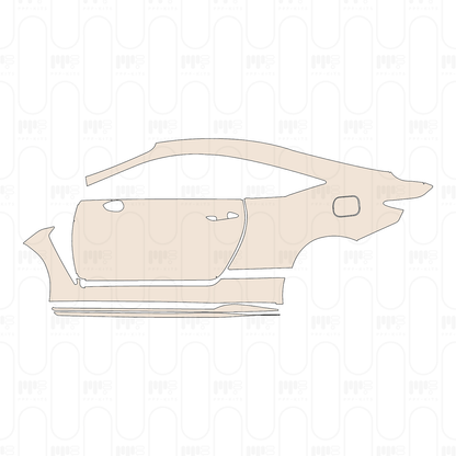 Voorgesneden PPF Lexus RCF 2022