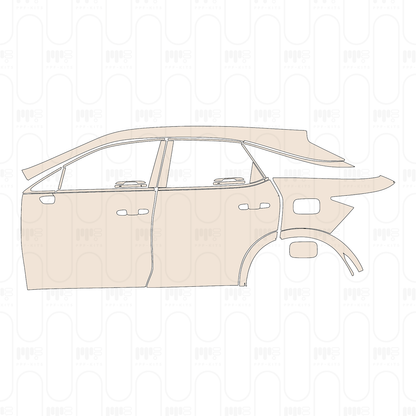 Voorgesneden PPF Lexus RX (SWB) Base 2023