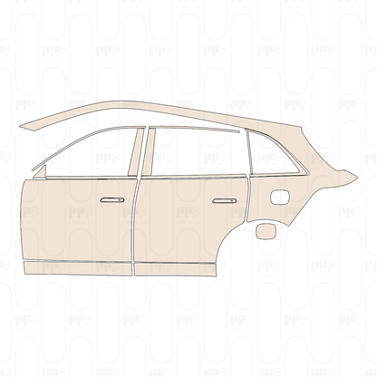 Voorgesneden PPF Li Auto L6 2024
