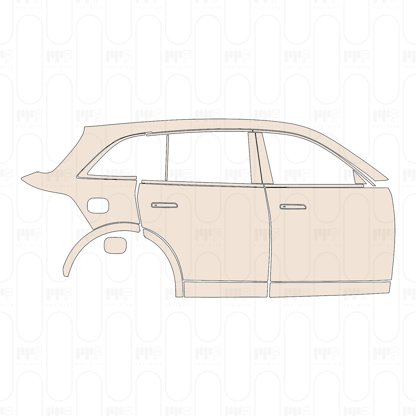 Voorgesneden PPF Li Auto L7 2023