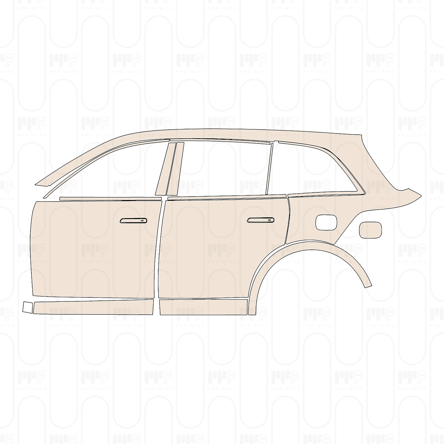 Voorgesneden PPF Li Auto L8 2023
