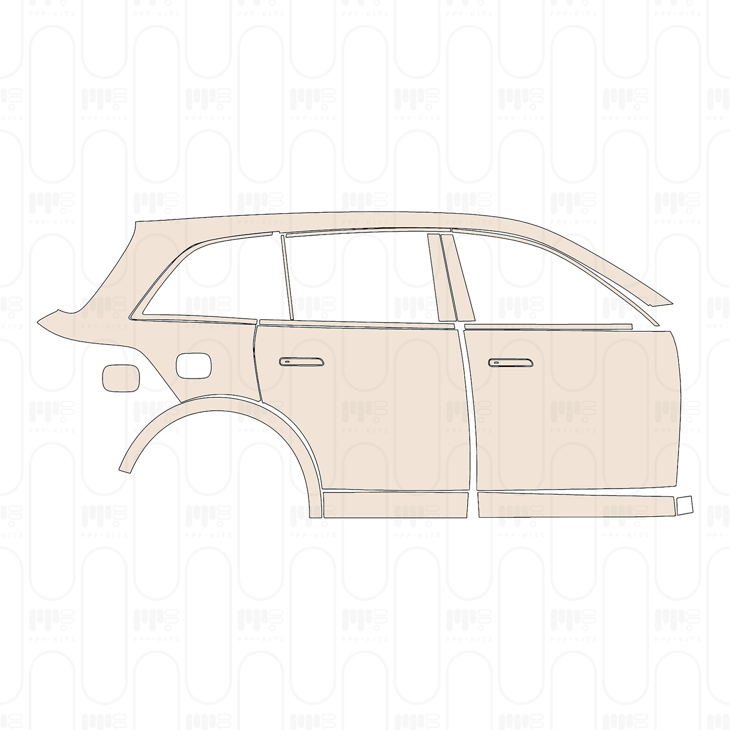 Voorgesneden PPF Li Auto L8 2023