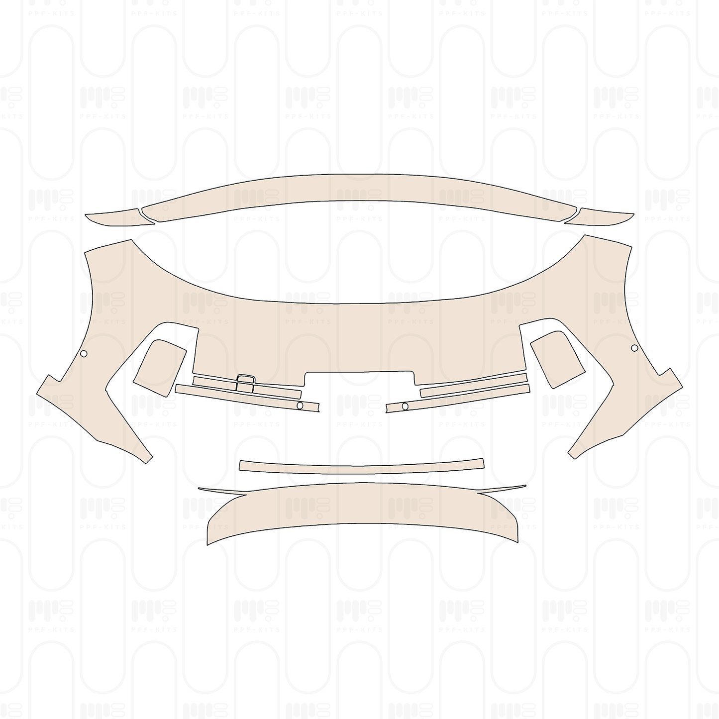 Voorgesneden PPF Li Auto L9 2022