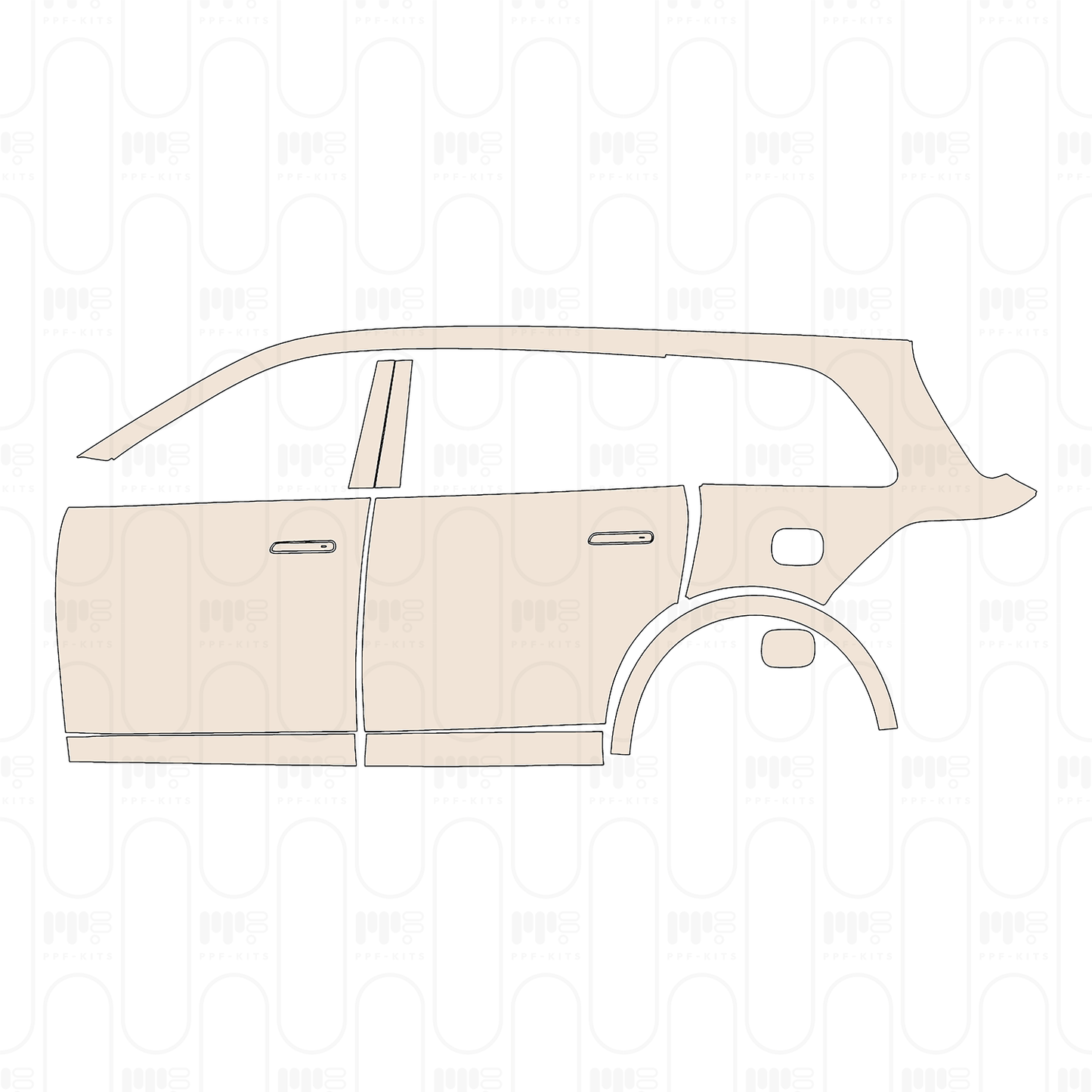 Voorgesneden PPF Li Auto L9 2022