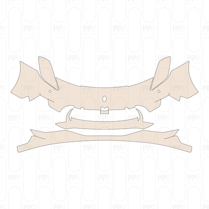 Voorgesneden PPF Maserati MC20 2020