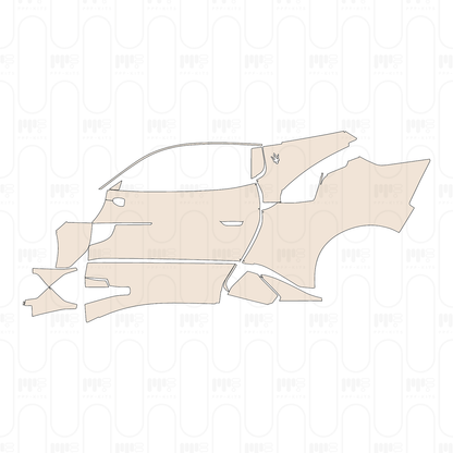 Voorgesneden PPF Maserati MC20 2020