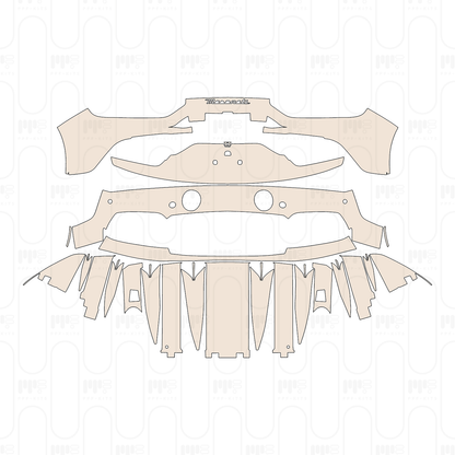 Voorgesneden PPF Maserati MC20 2020