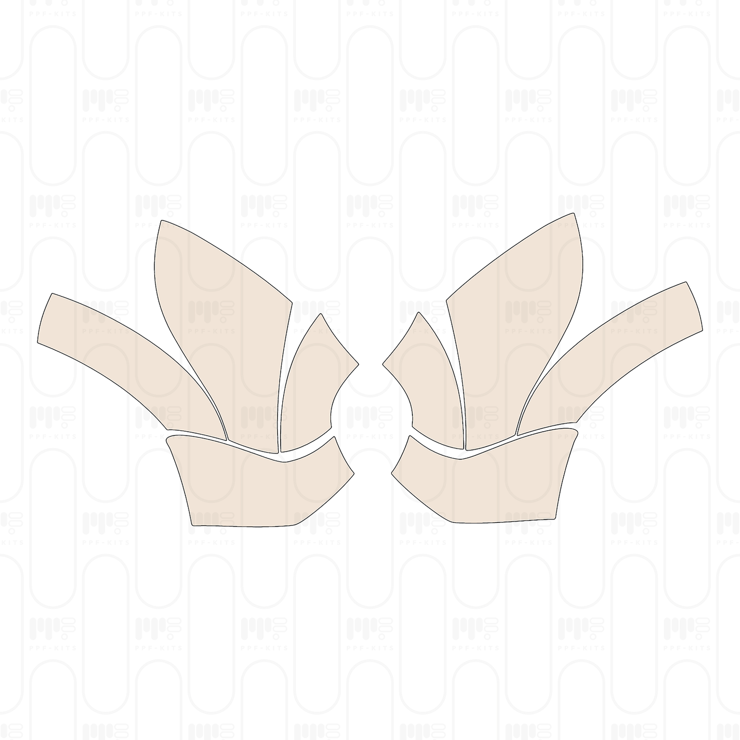 Voorgesneden PPF Maserati MC20 2020