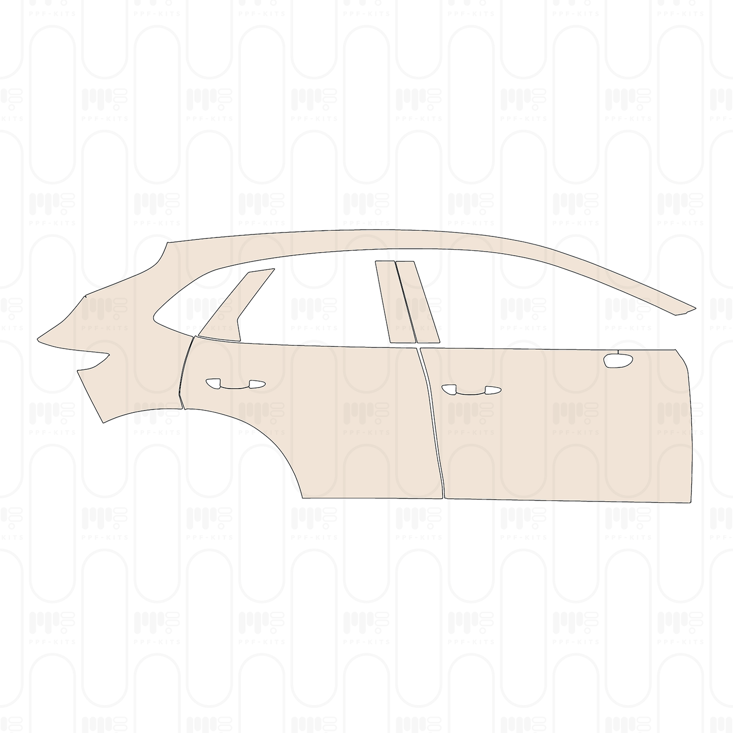 Voorgesneden PPF Mazda CX-30 2022