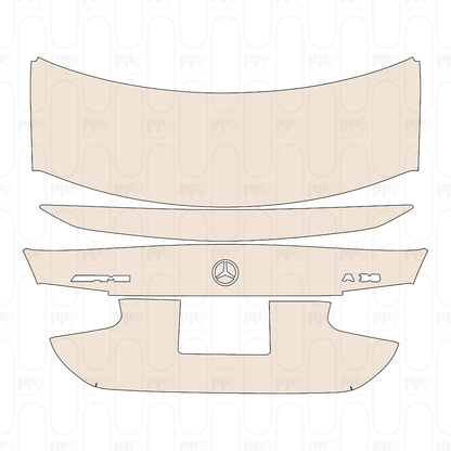 Voorgesneden PPF Mercedes-Benz A Class Sedan AMG A 35 2022