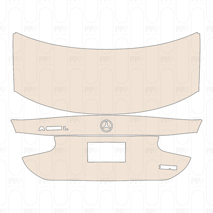 Voorgesneden PPF Mercedes-Benz A Class Sedan Base Extended Wheelbase (Chinese only) 2022