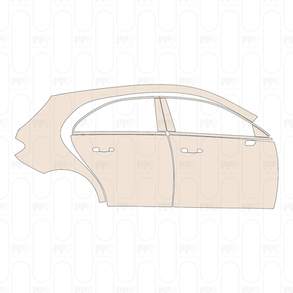 Voorgesneden PPF Mercedes-Benz A Class Hatchback Base 2022