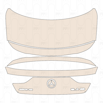 Voorgesneden PPF Mercedes-Benz CLA Coupe AMG CLA 35 2024