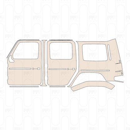 Voorgesneden PPF Mercedes-Benz G Class AMG G63 2022