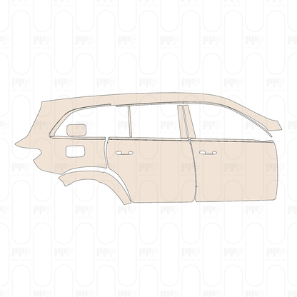 Voorgesneden PPF Mercedes-Benz GLS AMG GLS 63 2022