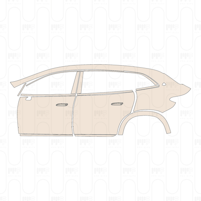 Voorgesneden PPF Mercedes-Benz MAYBACH EQS SUV 2024