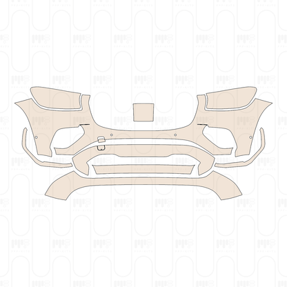 Voorgesneden PPF Mercedes-Benz Maybach GLS 2025