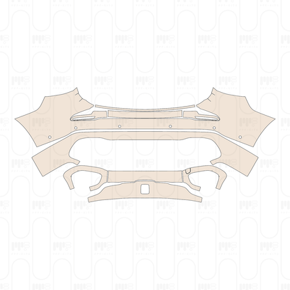 Voorgesneden PPF Mercedes-Benz Maybach GLS 2025