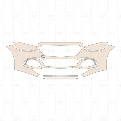 Voorgesneden PPF Mercedes-Benz Maybach S Class S480 2022