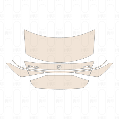 Voorgesneden PPF Mercedes-Benz Maybach S Class S480 2022