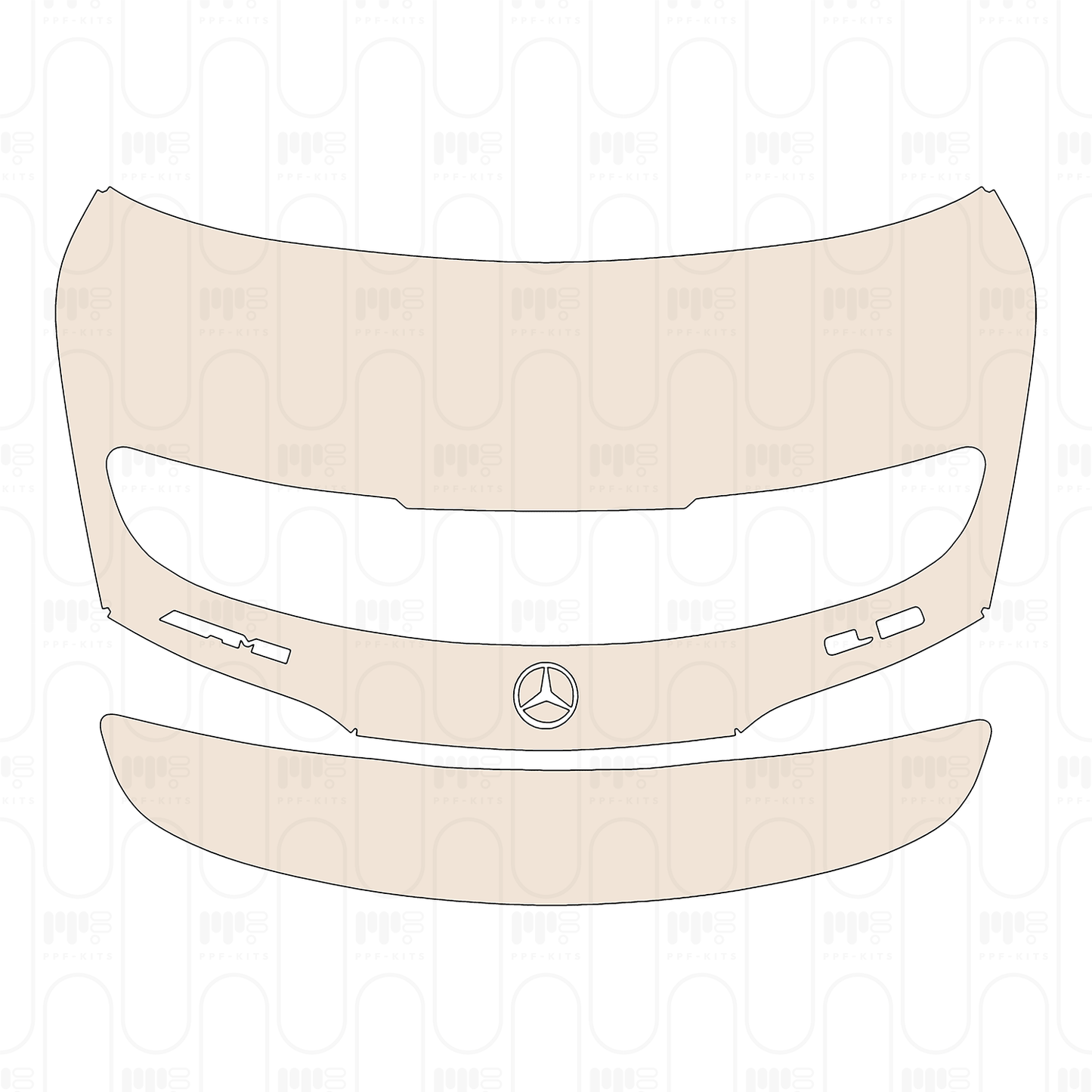 Voorgesneden PPF Mercedes-Benz SL AMG SL63 2022