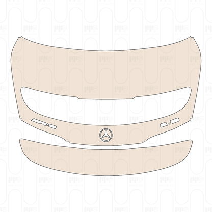 Voorgesneden PPF Mercedes-Benz SL AMG SL55 2022