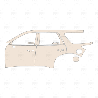 Voorgesneden PPF Nissan Pathfinder S 2023