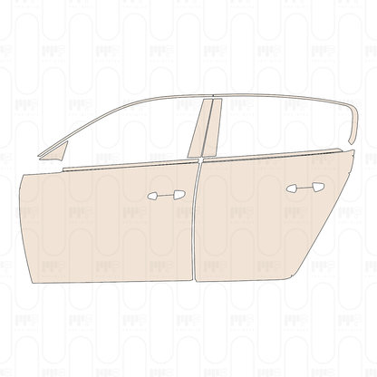 Voorgesneden PPF Peugeot 308 (EU) Active 2022