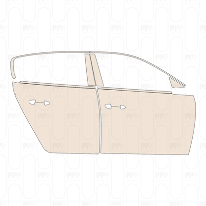 Voorgesneden PPF Peugeot 308 (EU) Active 2022