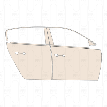 Voorgesneden PPF Peugeot 308 (EU) Active 2022