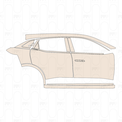 Voorgesneden PPF Renault Megane E-Tech 2022