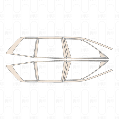 Voorgesneden PPF Rolls-Royce Cullinan 2021