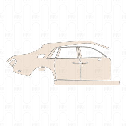 Voorgesneden PPF Rolls-Royce Phantom Sedan Standard Wheelbase 2020