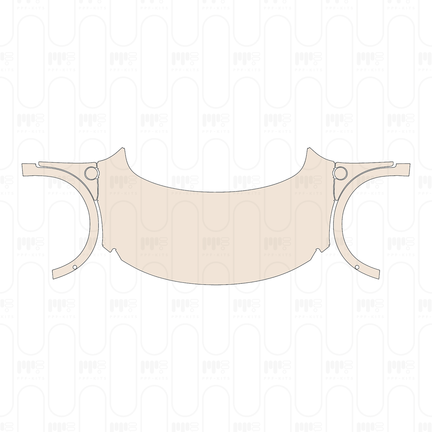 Voorgesneden PPF Smart #3 Brabus 2023