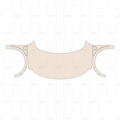 Voorgesneden PPF Smart #3 Brabus 2023