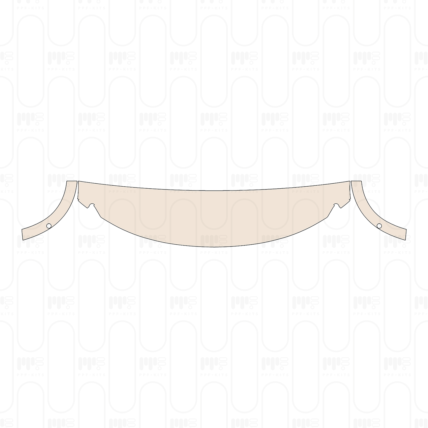 Voorgesneden PPF Smart #3 Brabus 2023