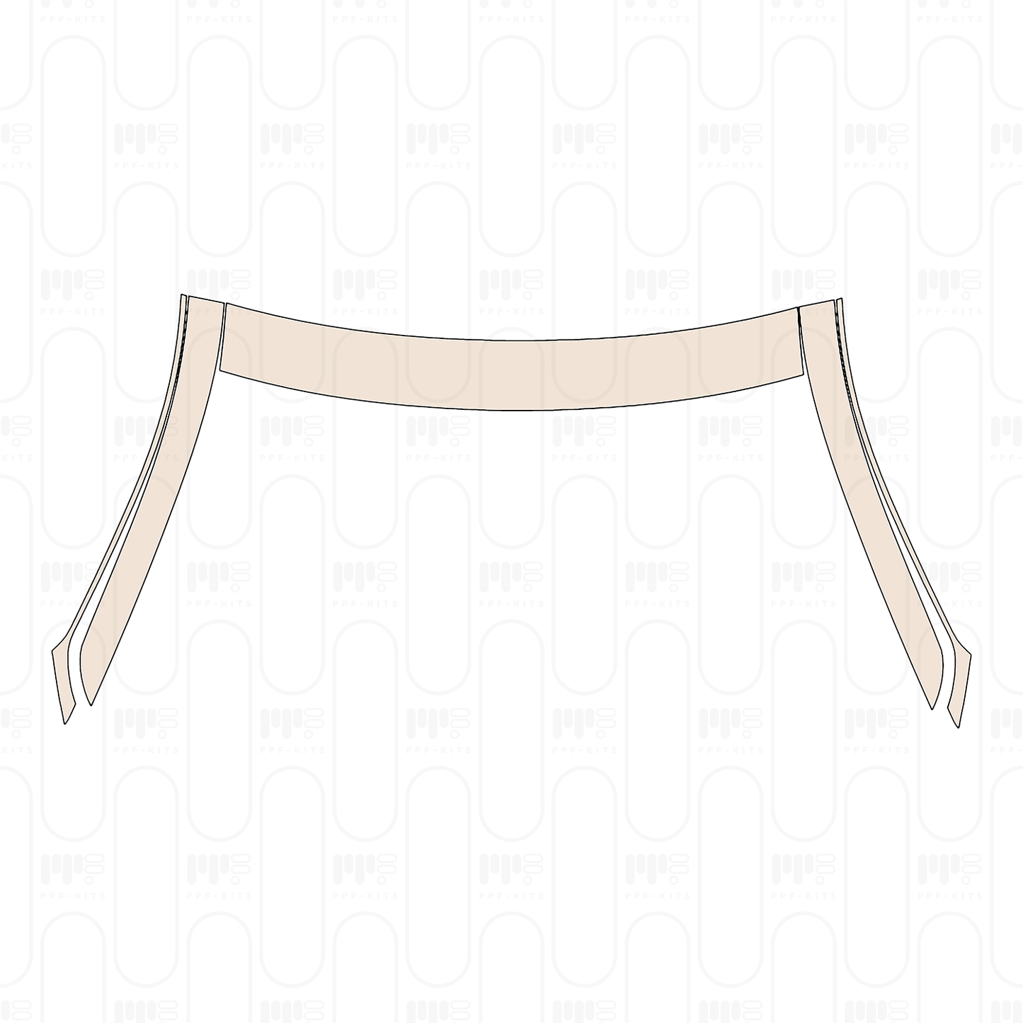 Voorgesneden PPF Smart #3 Brabus 2023