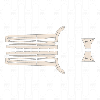 Voorgesneden PPF Smart #3 Brabus 2023