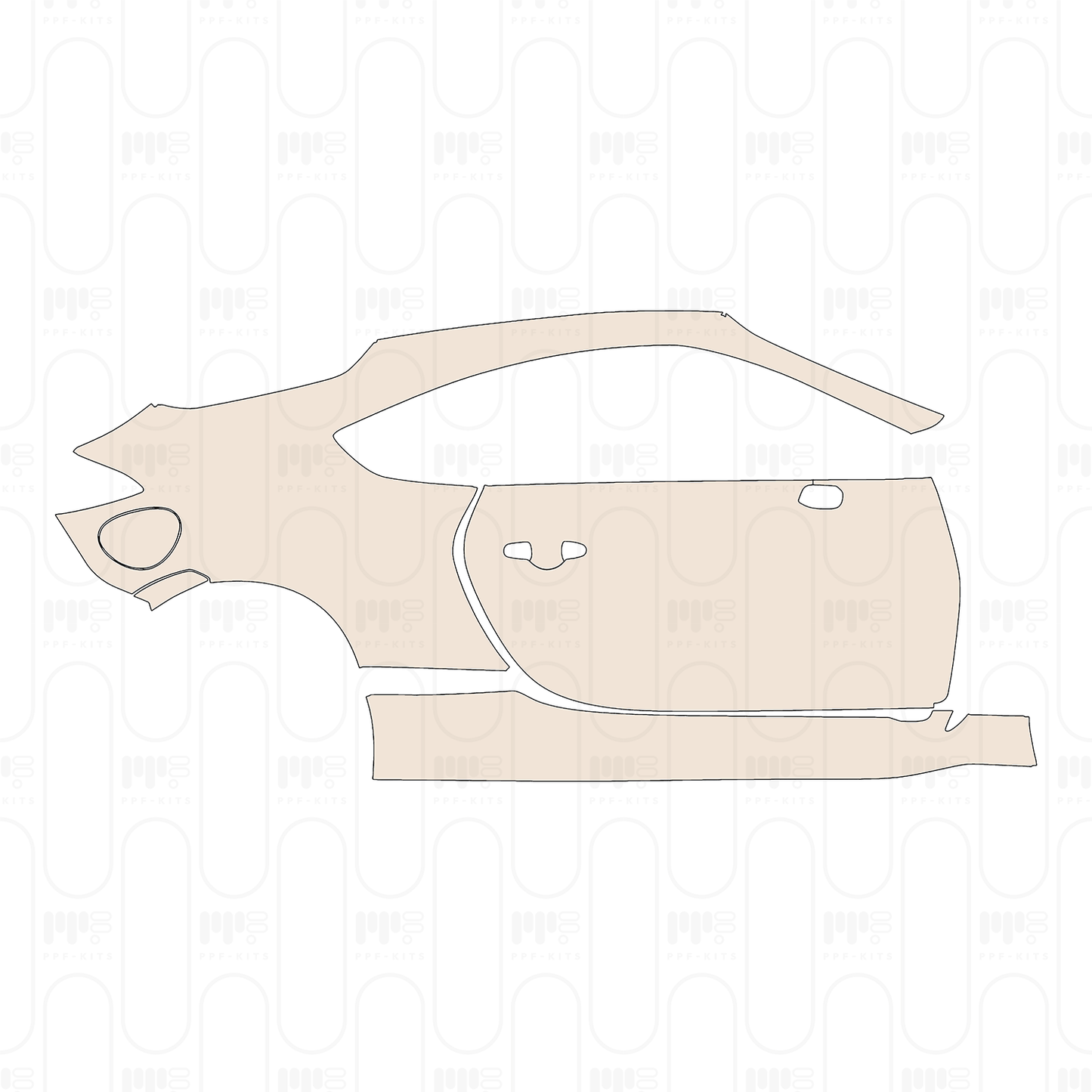 Voorgesneden PPF Subaru BRZ 2025