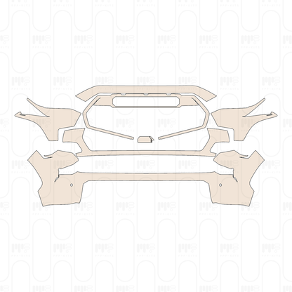 Voorgesneden PPF Toyota Sequoia TRD Pro 2023